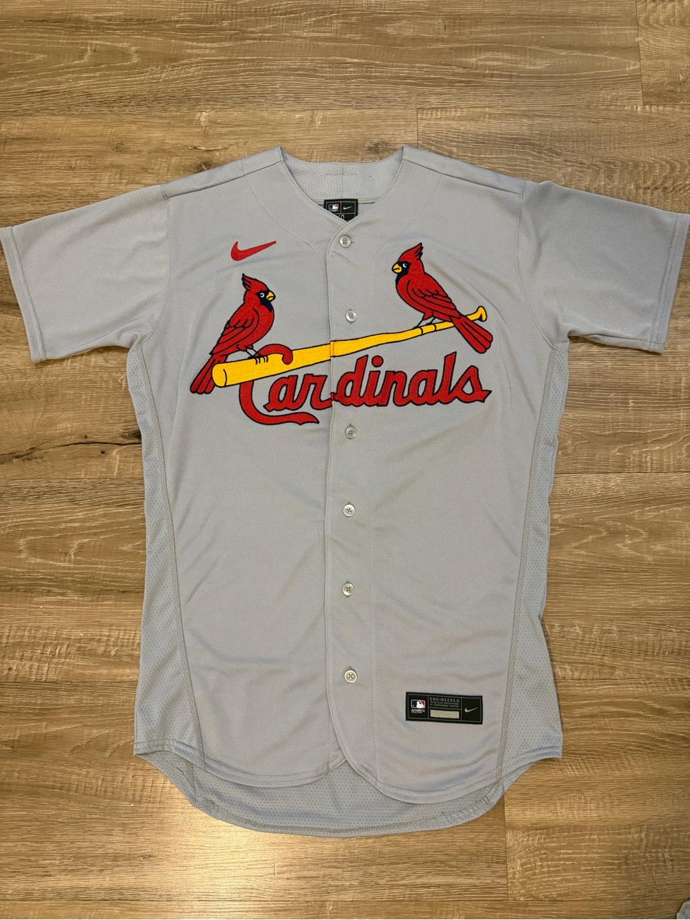 Nike St. Louis cardinals authentic blank jersey 40 56 medium 3xl